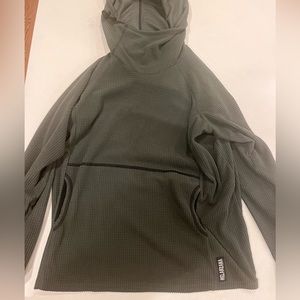 Women’s Large Melanzana Microgrid Hoodie